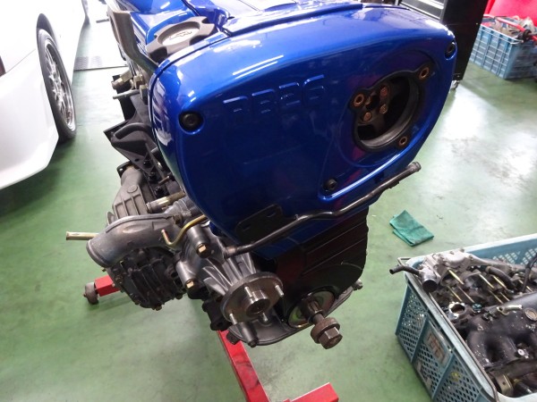RB26 エンジン交換サムネイル